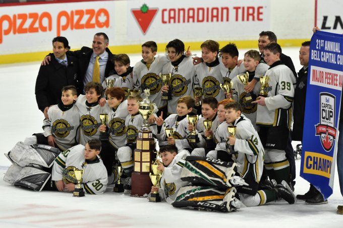 Major Peewee AA Skate to Victory at Bell Capital Cup