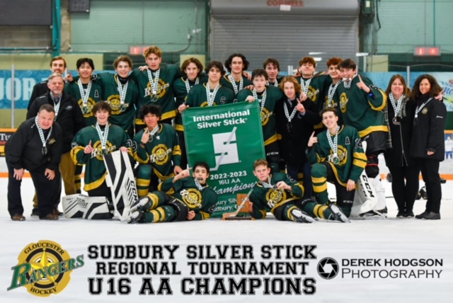 Rangers U16AA Win the Sudbury Silver Stick